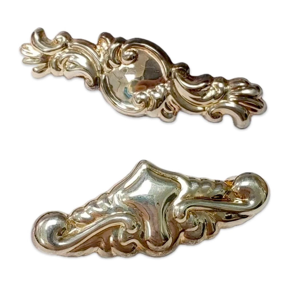 Antique Sterling Silver Brooches